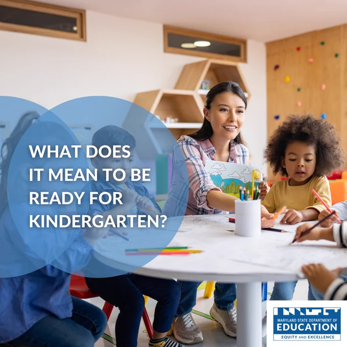 What does it mean to be ready for kindergarten? View the 2023 Kindergarten Readiness Assessment, link in caption.