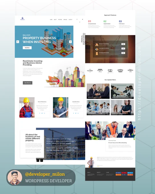 
➥ Website Platform: WordPress
➥ Pages: (8-10) Page
➥ Plugin: Elementor & Elementor Peo

I have created this website last week. The platform was WordPress and I used Elementor and Elementor Pro. I design it according to the client's content.

✶ SetUp consultation: https://calendly.com/milonchowdhuryx2/consultancy