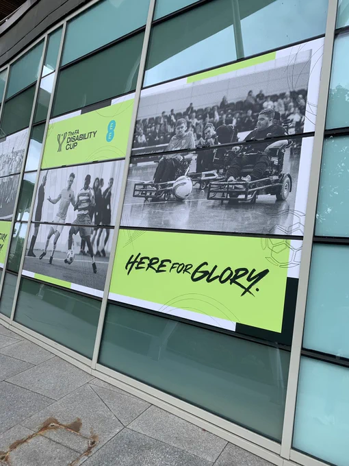 FA Disability Cup branding