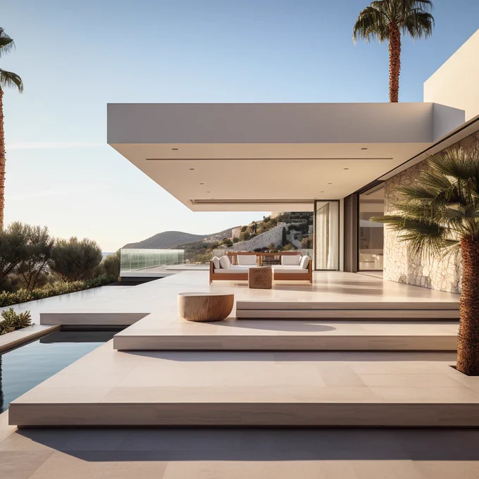 A Variation from one of our images

Prompt:
a modern minimalist porch in a Spanish modern luxury minimalist villa with a natural stone pool --ar 1:1 