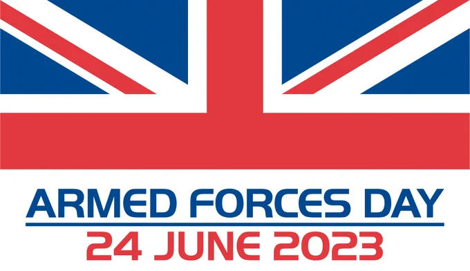 Union Flag Armed Forces Day logo