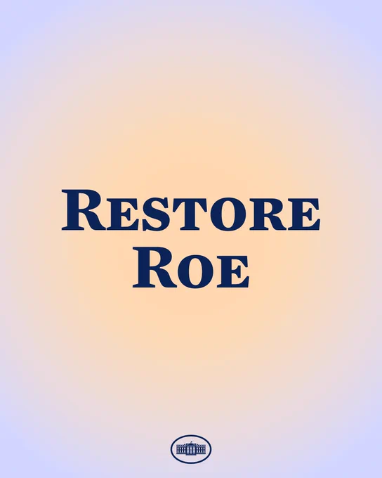 Restore Roe.