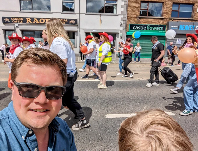 Learning Disability Pride carnival parade in Carrickfergus 