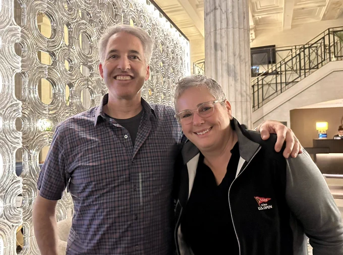 Picture of Mike and Leslie