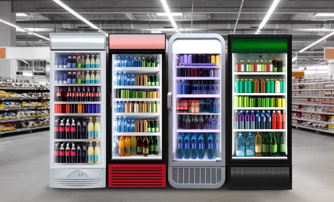 Beverage refrigerators at supermarket
Mock-up nothing to recycle ♻️

@iStock 

https://www.istockphoto.com/portfolio/Pandza?mediatype=photography

#Empty #shelf #supermarket  #groceryretail #products 
#foodlover #displaydesign #storevolution #refrigeration #fridge  #innovation #products #refrigerate