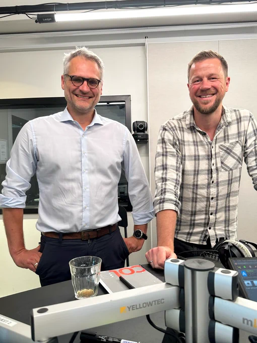 @larsboorg og Mikkel Harder fra DI
