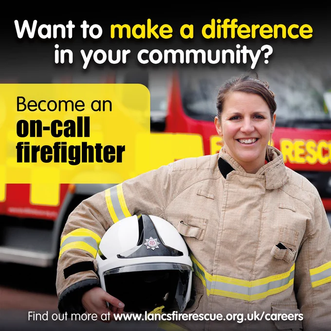 Want to make a difference in your community? Become an on-call firefighter!