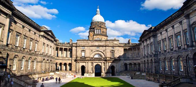Photo of Old College at the University of Edinburgh.