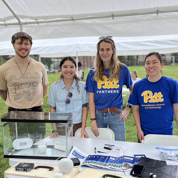 Pictured left to right: Joey Engelmeier, Ali Kemmerer, Jenn McCartney, Kacey Roehrich.