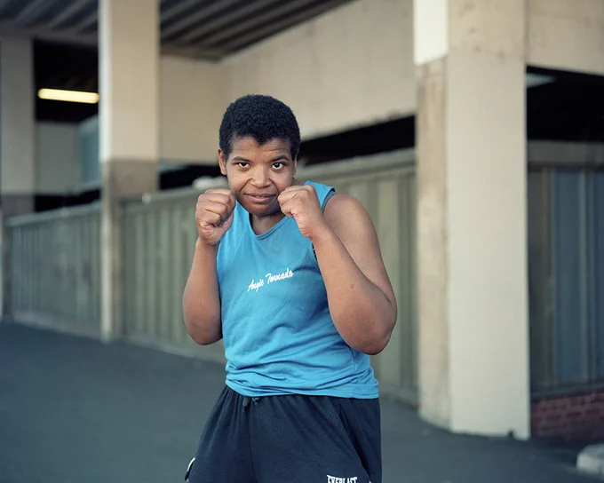 Fig.10 Chris Neophytou, untitled (Angie Tornado), from the series ‘Always Forward’, 2021, photographic print. Reproduced with kind permission of the artist.
