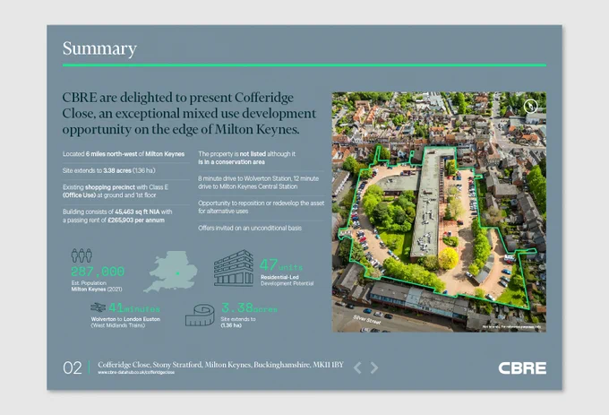 Cofferidge Place brochure, CBRE x Armstrong Design