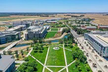 Aerial view of UC Merced campus