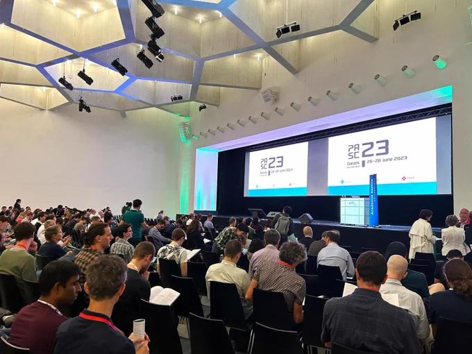 The Platform for Advanced Scientific Computing (PASC23)Conference took place this week in Davos, Switzerland, and aimed at bringing together experts in the sector of computational science in order to foster the sharing of skills and knowledge in the field.