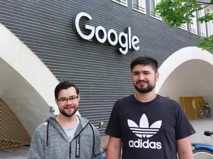 Unsere Werkstudenten in München bei Google.