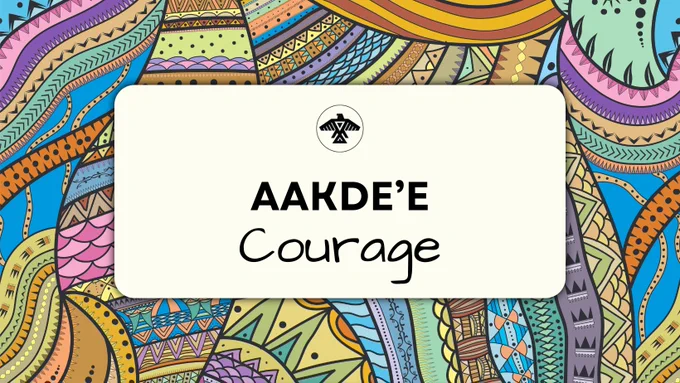 Aakde’e (Courage)