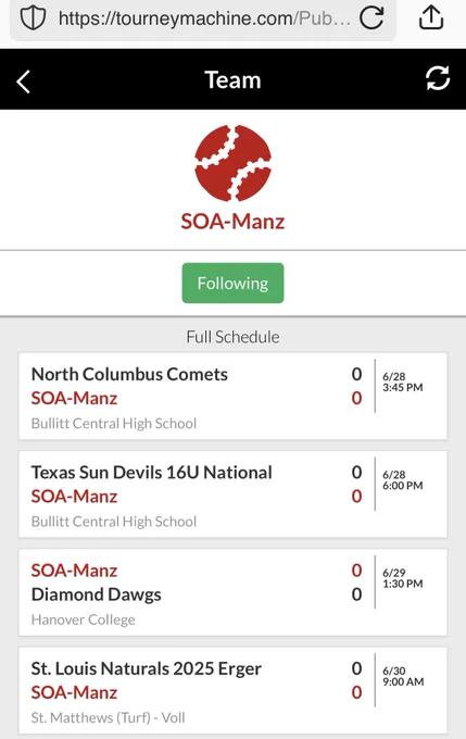 Baseball uncommitted 2024 2025 SOA South Oakland A’s 16u baseball schedule for Pastime 16U NATIONAL CHAMPIONSHIPS SOA Mans