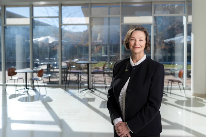 Pedersen in the Lory Student Center.