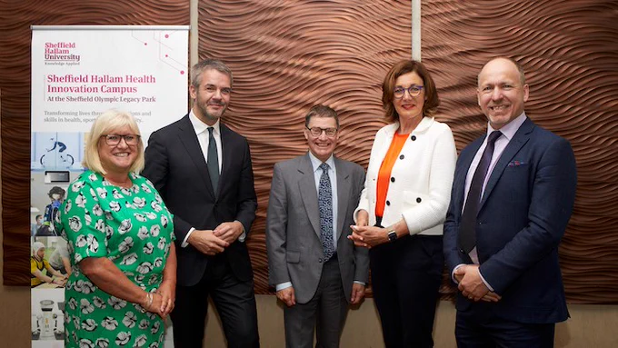Professor Toni Schwarz, Oliver Coppard, Professor Sir Chris Husbands, Vivienne Parry OBE, Professor Kevin Kerrigan
