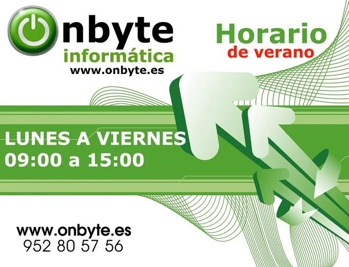 Horario de verano Onbyte #Estepona