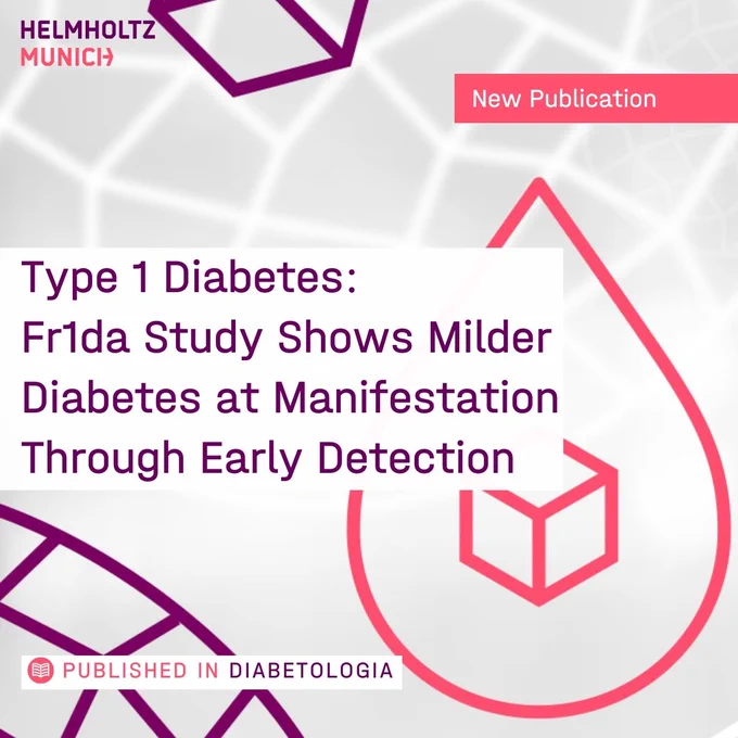 Early diagnosis of Type 1 Diabetes improves subsequent treatment of this autoimmune disease.