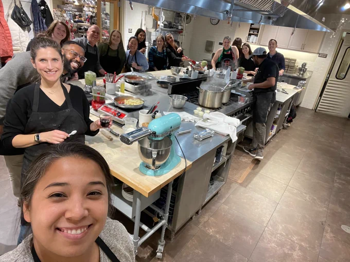 The fam that cooks together, stays together! 