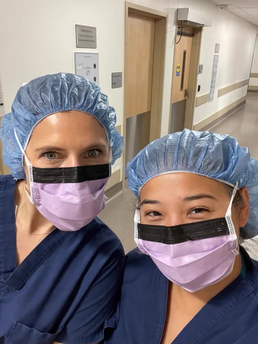 Last day in the OR as a fellow!