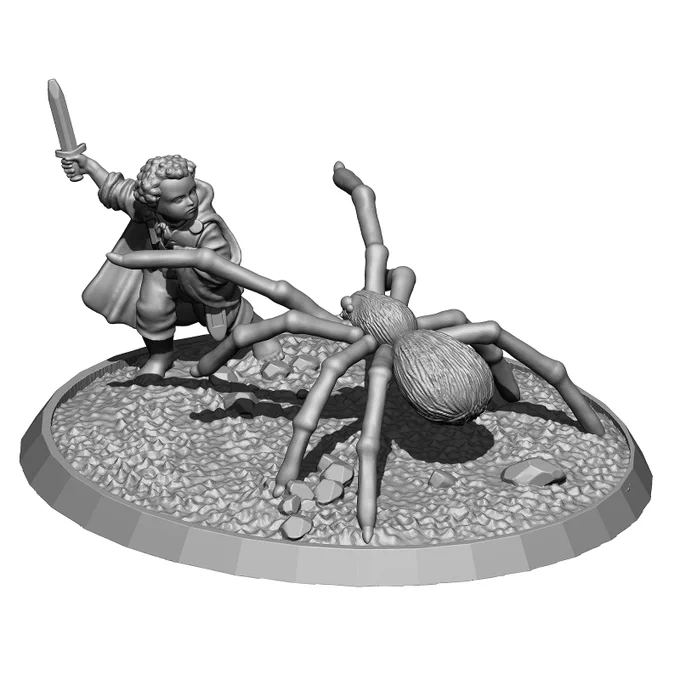 BILBO BAGGINS™ and  MIRKWOOD™ Spider Attacking