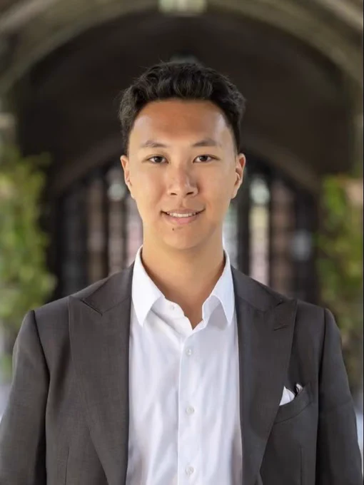 A headshot of Georgetown graduate student Xialong (James) Wang.