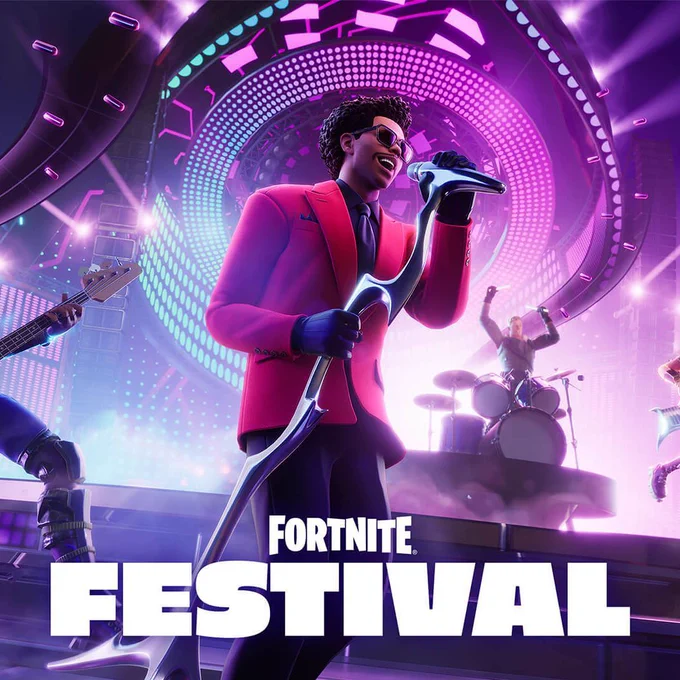 The Weeknd in 'Fortnite Festival'