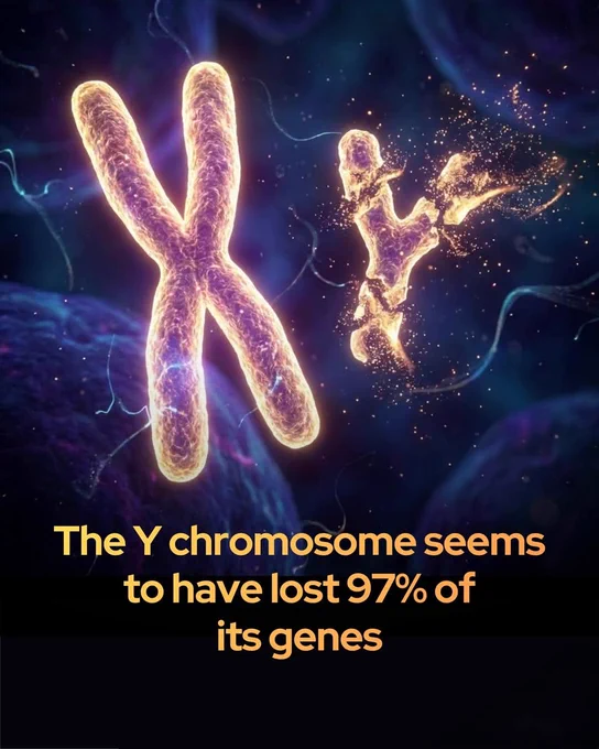 The Y chromosome (the genetic linchpin of male biological sex) may be falling apart. 

Over the past 300 million years, the Y chromosome has shed nearly 97% of its ancestral genes, raising questions about its future. 

Some scientists, like evolutionary biologist Jenny Graves, suggest this trend could lead to the Y chromosome's eventual disappearance in a few million years. However, this wouldn't necessarily spell the end of maleness. Several species, including mole voles and spiny rats, have already evolved entirely new systems for determining sex after losing their Y chromosomes, offering a glimpse of what could be in store for humans.

Yet the scientific community is split. Researchers like MIT’s Jenn Hughes argue that the Y chromosome has stabilized, citing the preservation of vital Y-linked genes for over 25 million years, particularly in primates. Graves, however, maintains that genetic conservation doesn't guarantee permanence, especially under evolutionary pressures. 