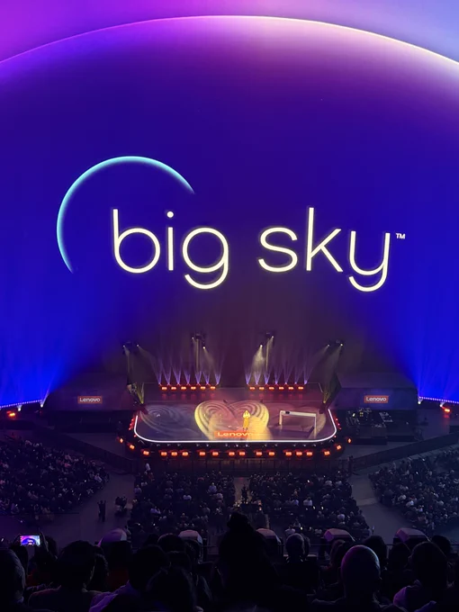 big sky Screen At Sphere Las Vegas