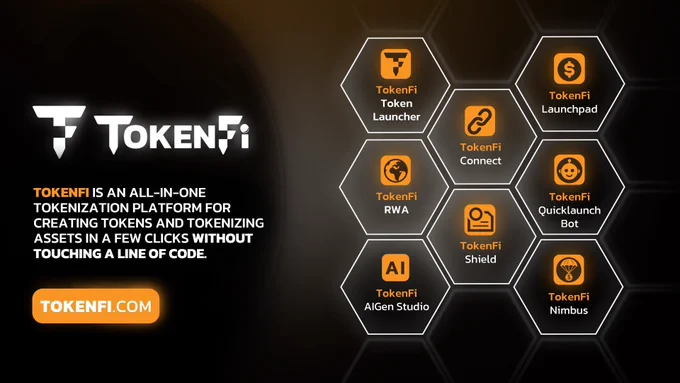 The TokenFi Octat - all-in-one tokenization platform