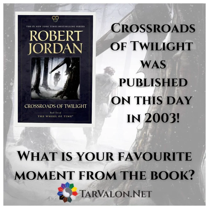 Crossroads of Twilight was published on this day in 2003! What was your favourite moment from the book?