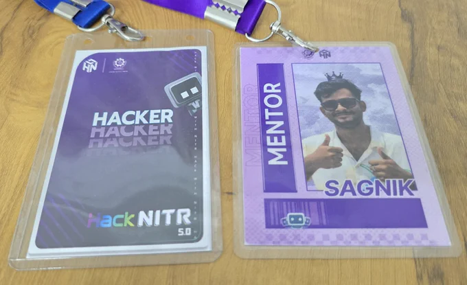 Side by side comparison of a Participant ID card from 2 years ago and a Mentor ID card from today.