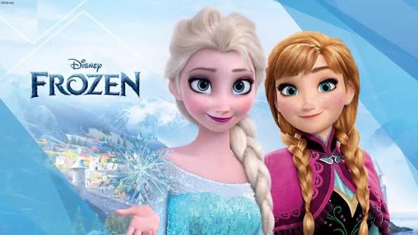 A Frozen movie promotional material stuff