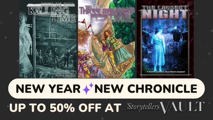 The New Year New Chronicle Sale at StorytellersVault.com
