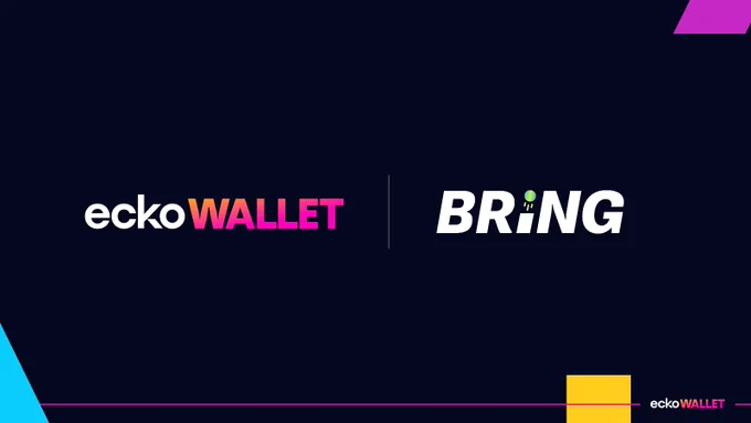 EckoWallet has partnered with Bring 