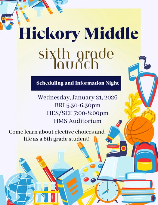 Rising 6th Elective Night Flyer