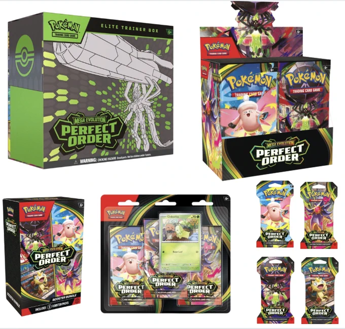 Pokemon TCG Perfect ORder