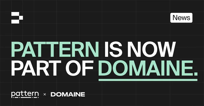 Pattern is joining Domaine, the leading global enterprise Shopify agency. 