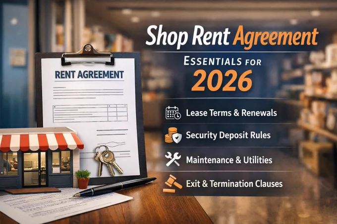 Shop Rent Agreement 2026

