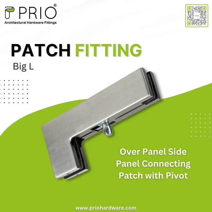 PRIO patch fitting for over panel side panel connecting