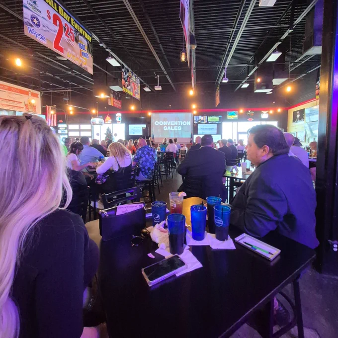 Fred Hinojosa For Congress - PIBA Luncheon with Brook Kaufman Visit Corpus Christi