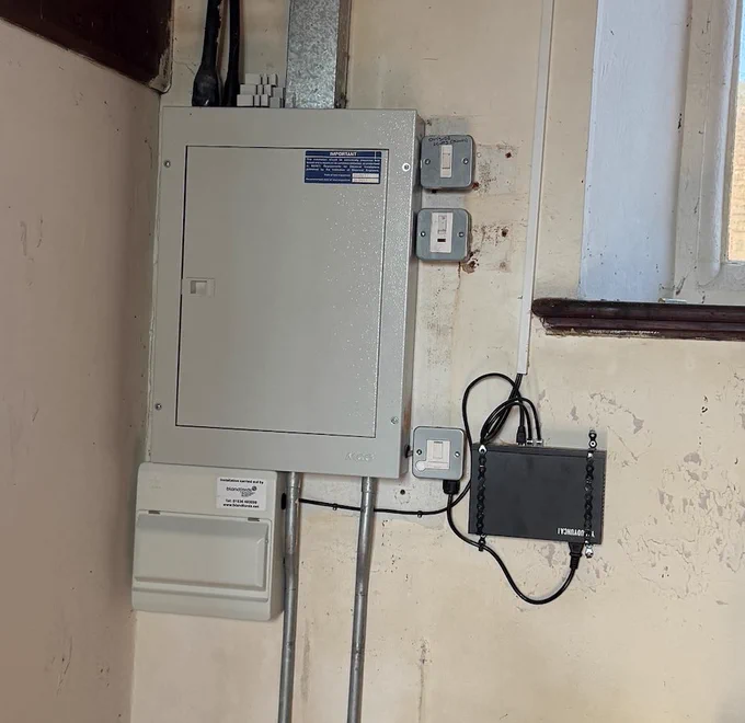 WV charger three phase distribution