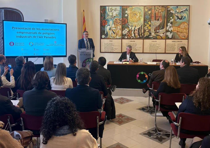 Presentació de les associacions empresarials de polígons industrials de l'Alt Penedès