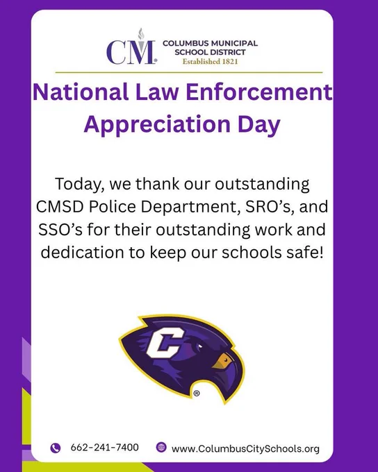 Law Enforcement Appreciation Day. Thank you CMSD PD.