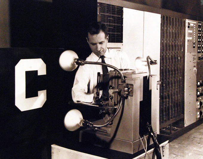 The Mark I Perceptron — a supervised image classification learning system created by Frank Rosenblatt in 1958