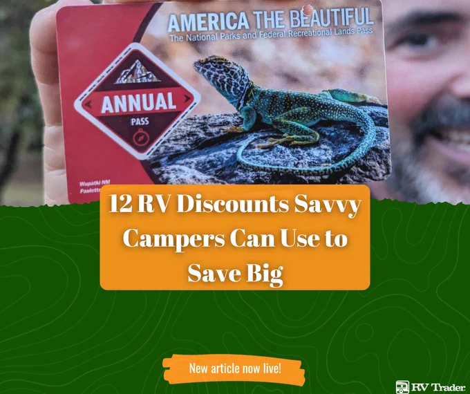 RV life doesn’t have to be expensive 💰We’ve found RVing can cost half to one-third of traditional living. The key? Smart budgeting, flexibility, and a few must-have RV discounts and memberships that save money and make every trip better.

Curious how it can be done? 👉 https://www.rvtrader.com/blog/2025/12/18/13-rv-discounts-savvy-campers-can-use-to-save-big/?cmp=organicsocial_blog

#RVTrader #BuySellResearch #CostSaving #LifeOnTheRoad #RVAdventures
