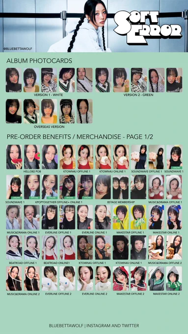 Yves "Soft Era" Era Template (Album Photocards, Pre-order Benefits, Merchandise) - Last Updated: 2026.01.10 - Page 1 out of 3