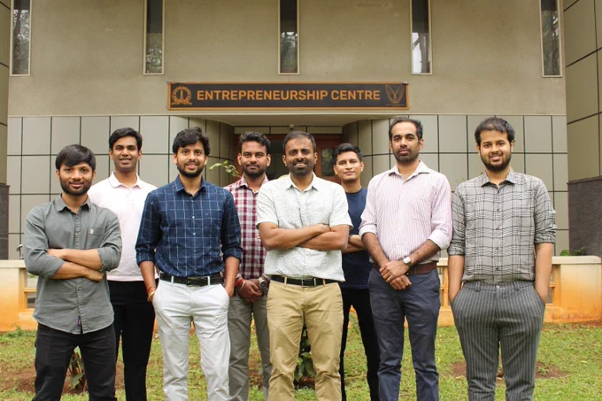 The PolyBlocks team -- at IISc, Bangalore, India.